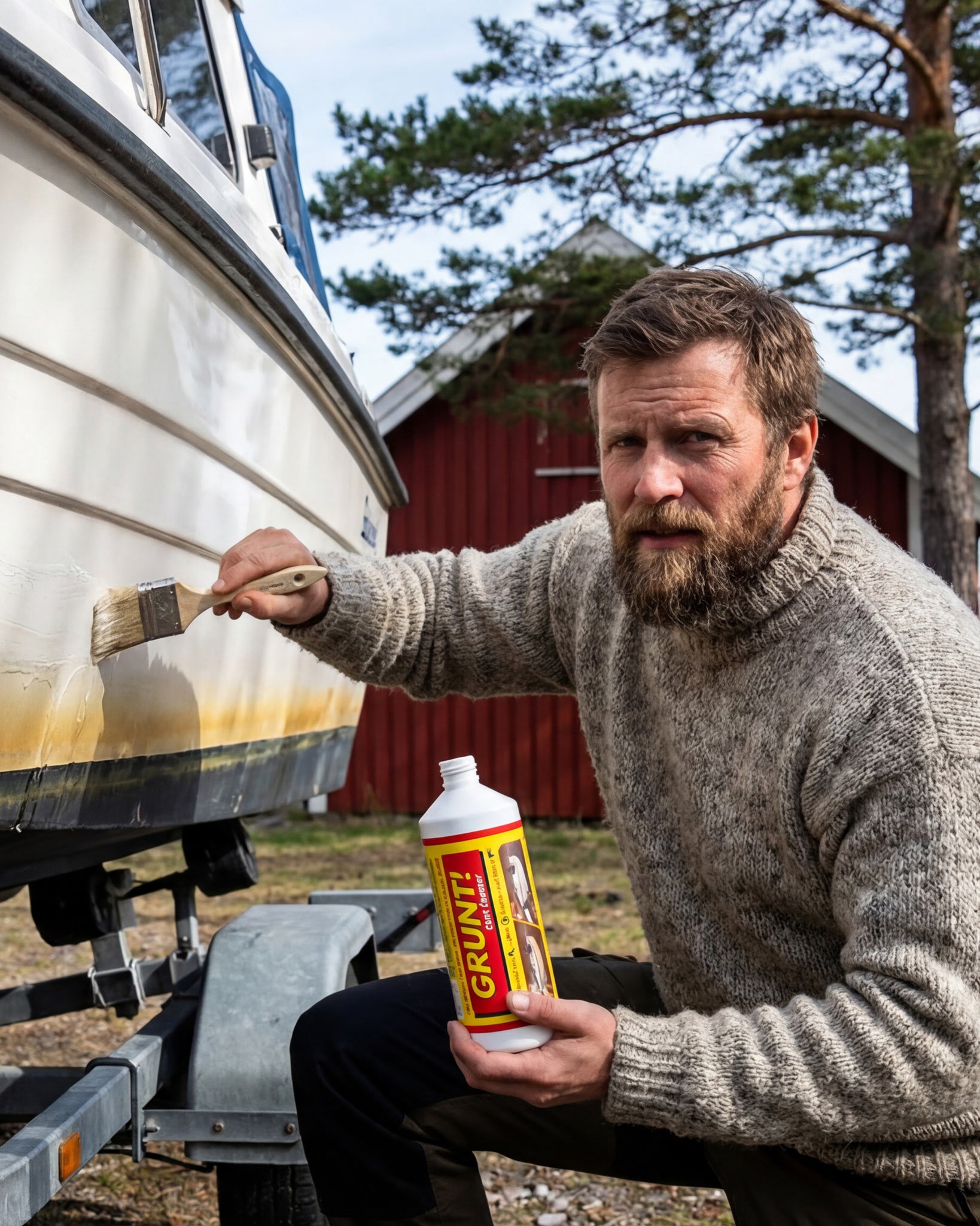 GRUNT! rengjøringsmiddel for gelcoat og båtoverflater