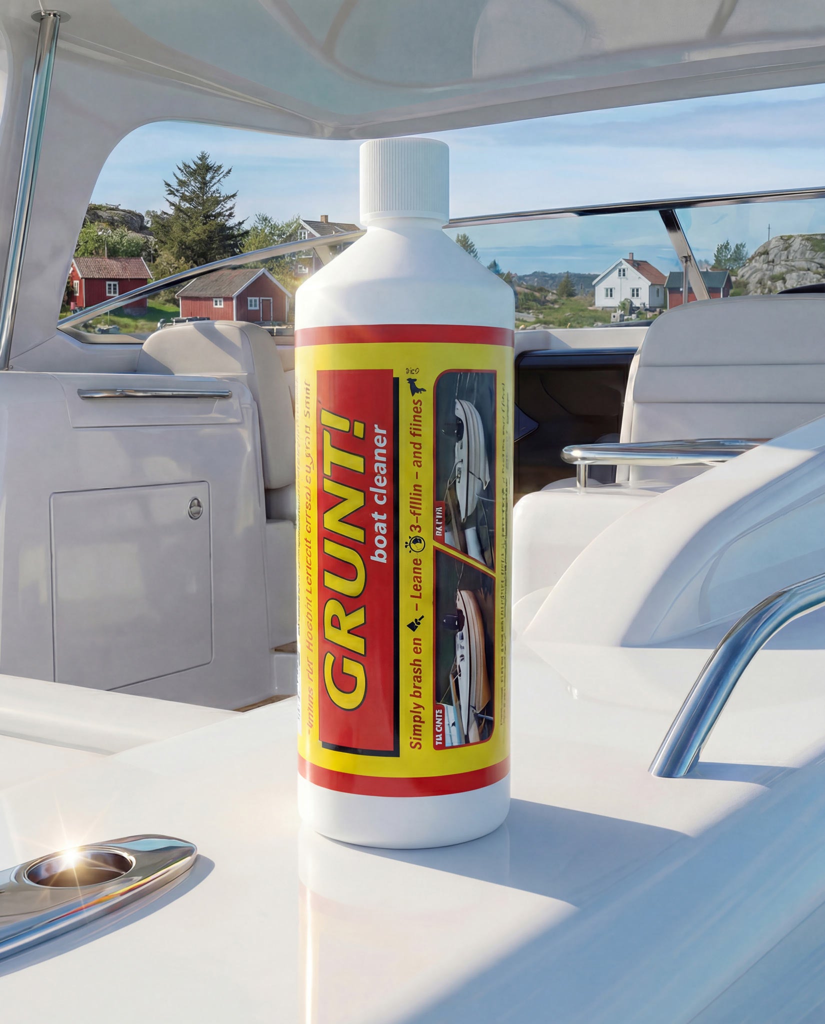 GRUNT! effektiv og skånsom båtrens fra Boat Buddy