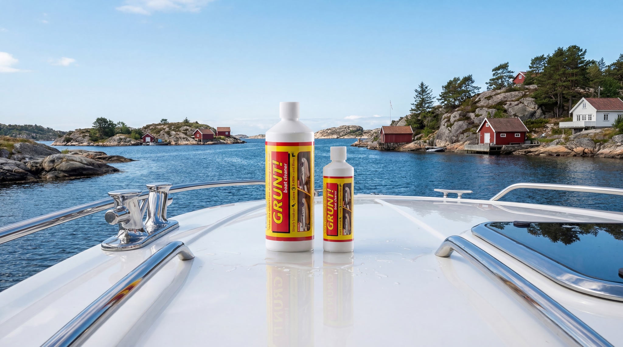 GRUNT! effektiv og skånsom båtrens fra Boat Buddy